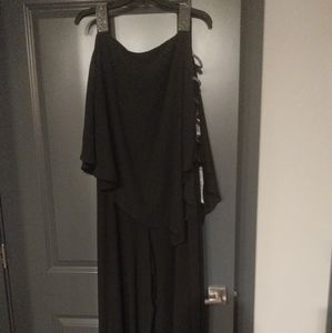MSK Black Sequins Jumpsuit